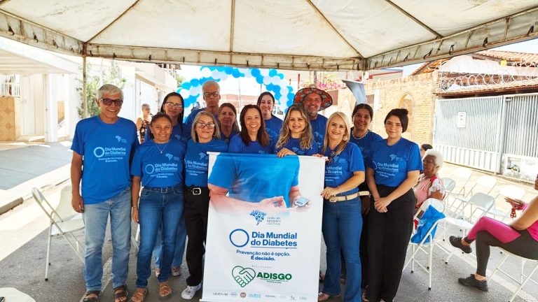 ADISGO intensifica ações do Novembro Diabetes e reforça alerta sobre prevenção em Catalão