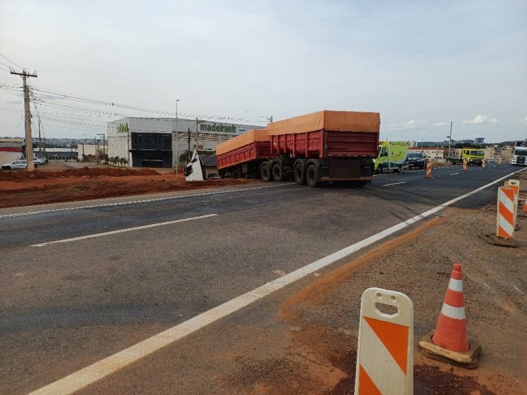 PRF registra três acidentes na BR-050 em Catalão durante o fim de semana