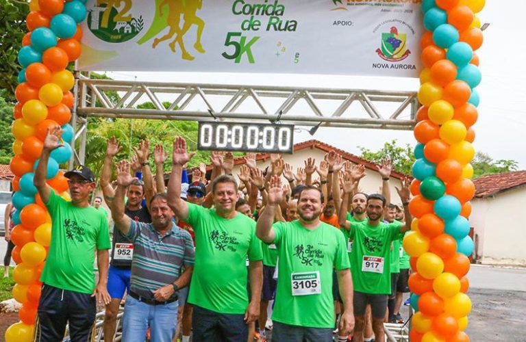 Nova Aurora celebra 72 anos com sucesso da 3ª Corrida de Rua 5K Mais Saúde