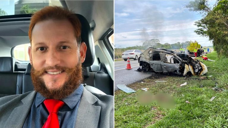 Advogado morre após capotamento e incêndio na BR-050, em Catalão