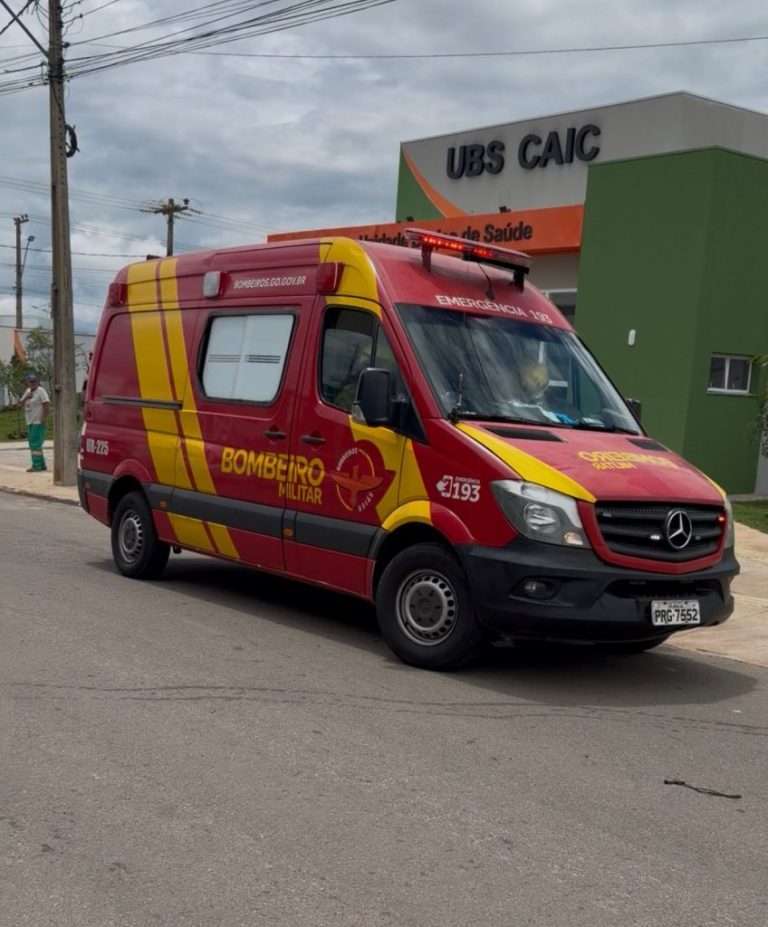 Trabalhador da Prefeitura de Catalão fica gravemente ferido após atropelamento no Bairro Primavera
