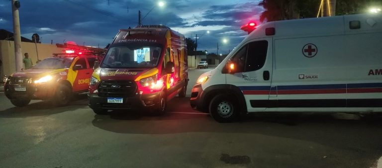 Ciclista de 40 anos fica ferida após colisão com carro em Ouvidor