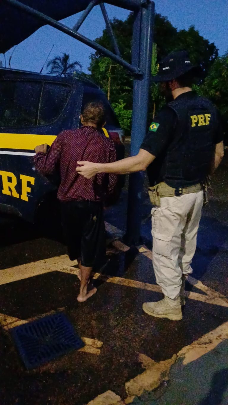 Homem desaparecido é localizado pela PRF na BR-050, em Catalão