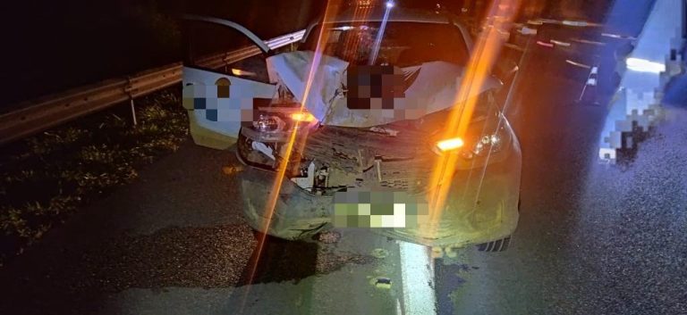 PRF registra colisão traseira com dois feridos graves na BR-050, em Catalão