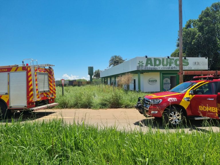 Princípio de incêndio atinge laboratório de empresa de fertilizantes em Catalão