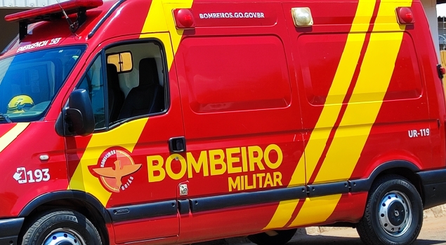 Criança de 3 anos sofre ferimentos graves após acidente de moto na zona rural de Catalão