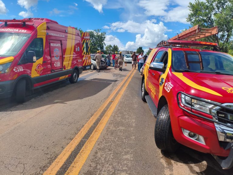 Dois acidentes nas rodovias que cortam Catalão marcam o feriado de Ano Novo
