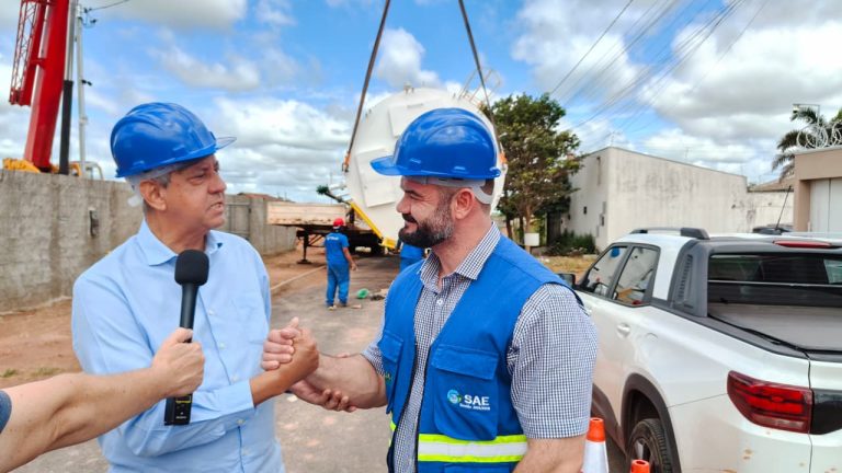 Reservatório de 100 mil litros reforça abastecimento em bairros altos de Catalão
