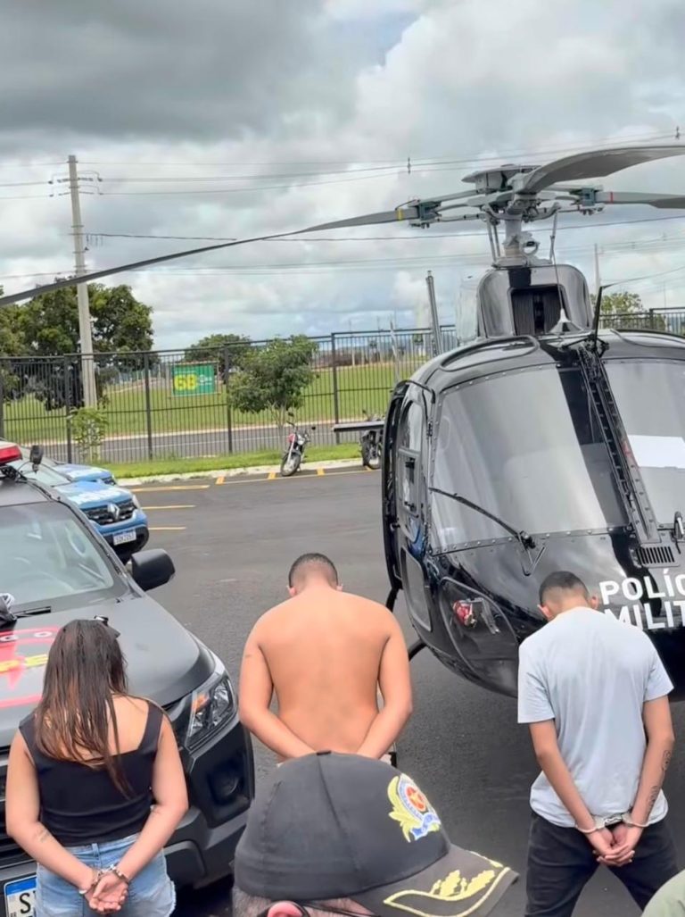 Sequestro relâmpago em Caldas Novas termina com quatro presos e um menor apreendido