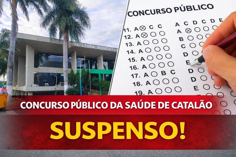 Prefeitura confirma suspensão do concurso da Saúde após decisão judicial; Blog do Badiinho antecipou informação
