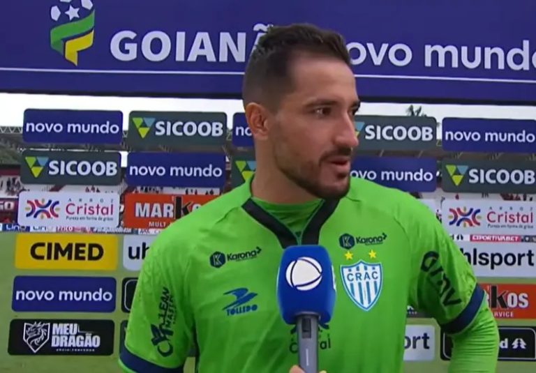 “Cleriston atua no sacrifício e diz: ‘Foi na superação’ após empate do CRAC de Catalão com Atlético-GO”