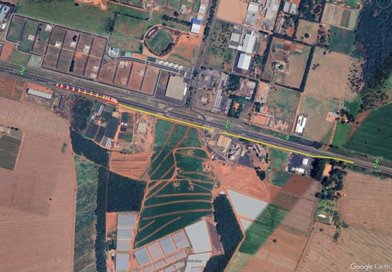 Obra na BR-050 altera tráfego no sentido Araguari–Catalão