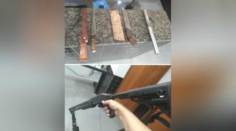 Polícia Civil prende homem por ameaçar companheira e manter arma ilegal em Catalão