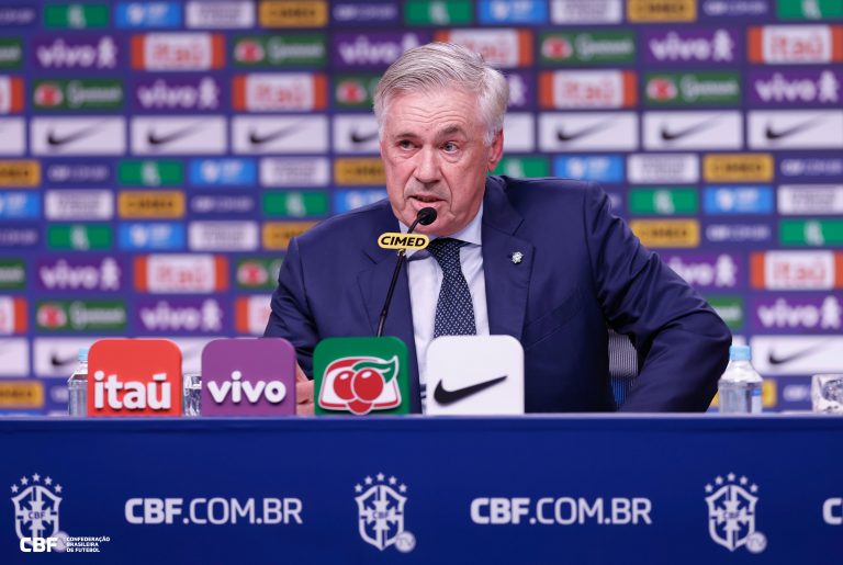 Seleção Brasileira: Ancelotti anuncia lista de convocados para jogos contra França e Croácia