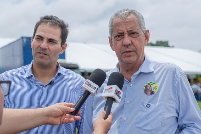 Comitiva de Catalão participa de evento político em Jaraguá com Caiado e Daniel Vilela