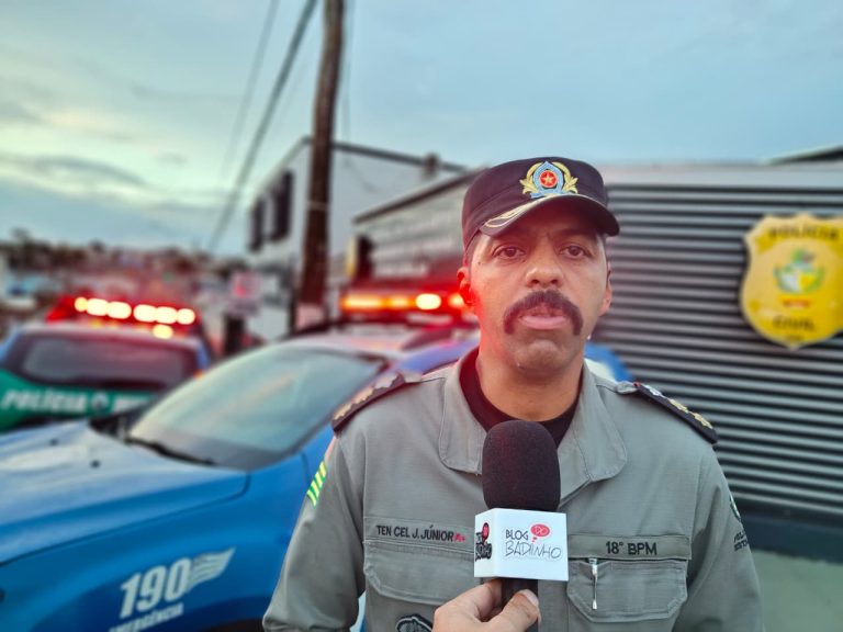 “As vítimas precisam procurar a delegacia”, afirma o Ten. Cel. Jota Júnior, comandante do 18º BPM