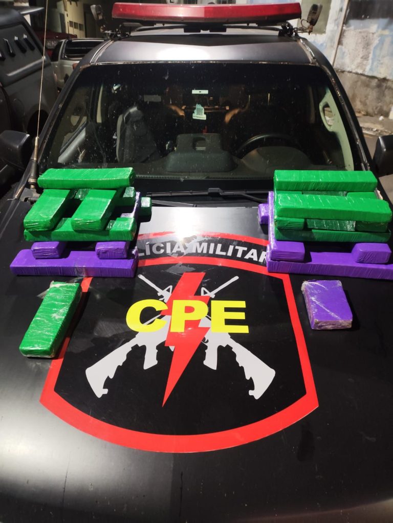 Polícia Militar apreende cerca de 30 kg de maconha em ônibus na BR-050, em Catalão