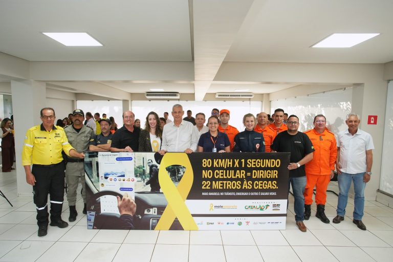 Prefeitura de Catalão lança 13ª edição da Campanha Maio Amarelo com foco na empatia no trânsito