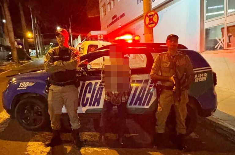 Homem é preso por ameaça com espingarda em Ipameri, diz PM