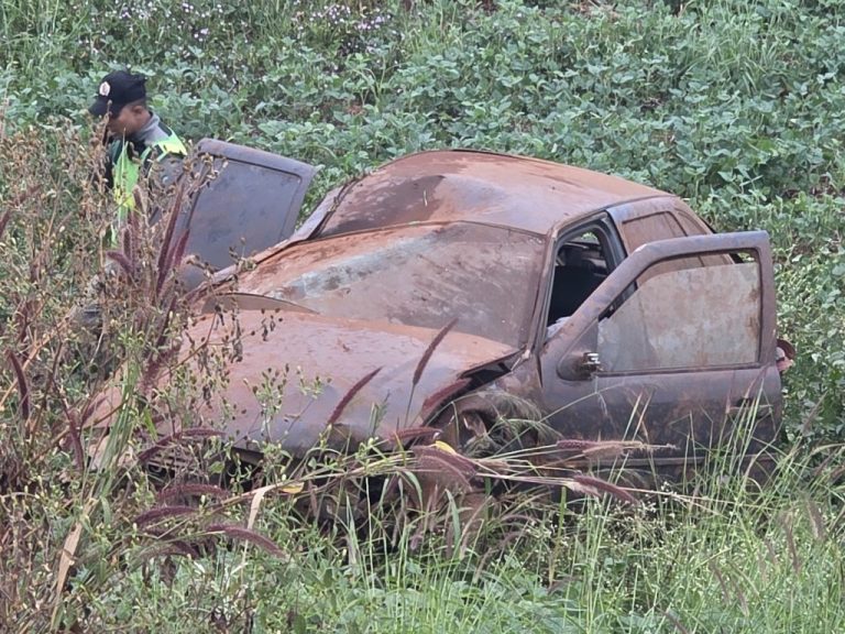 Idoso de 76 anos morre após capotamento na GO-210, entre Catalão e Goiandira