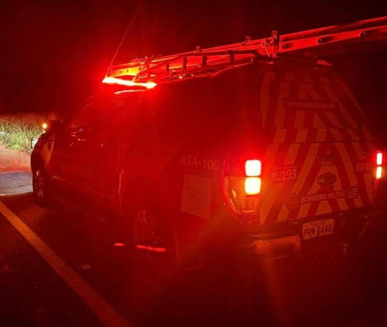 Motociclista de 24 anos fica gravemente ferido após bater em cavalo na zona rural de Catalão