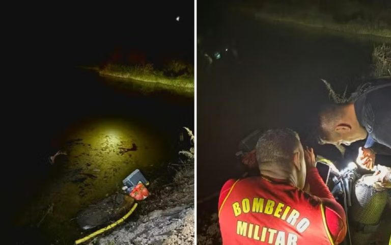 Seis pessoas morrem após carro cair em represa de condomínio em Alexânia