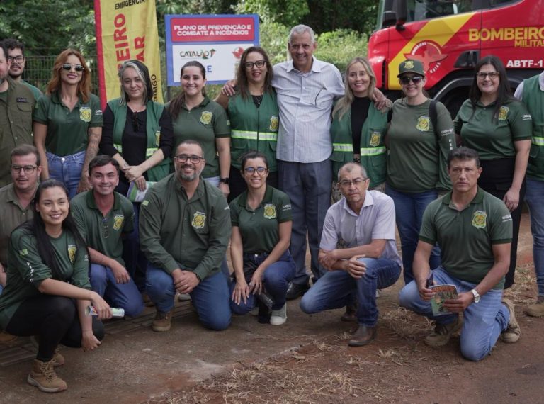 Prefeitura de Catalão instala hidrantes no Parque Santa Cruz para prevenir incêndios