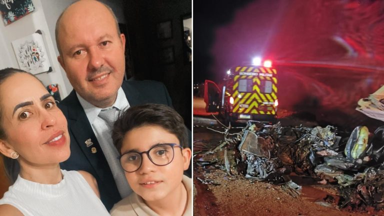 Vereador, esposa e filho morrem em grave acidente em rodovia de Goiás