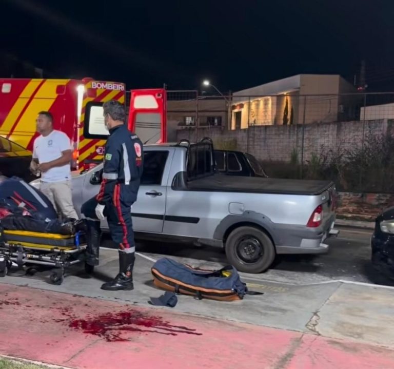 Ataque a facadas na Praça Duque de Caxias termina com prisão em flagrante do autor em Catalão