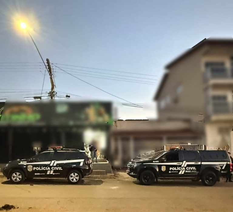 Operação integrada prende suspeitos de furtar celulares avaliados em R$ 120 mil em loja de Catalão