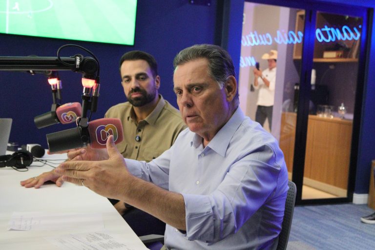 Marconi Perillo visita Catalão e fala sobre saúde, GO-330 e economia em entrevista à Rádio Cultura