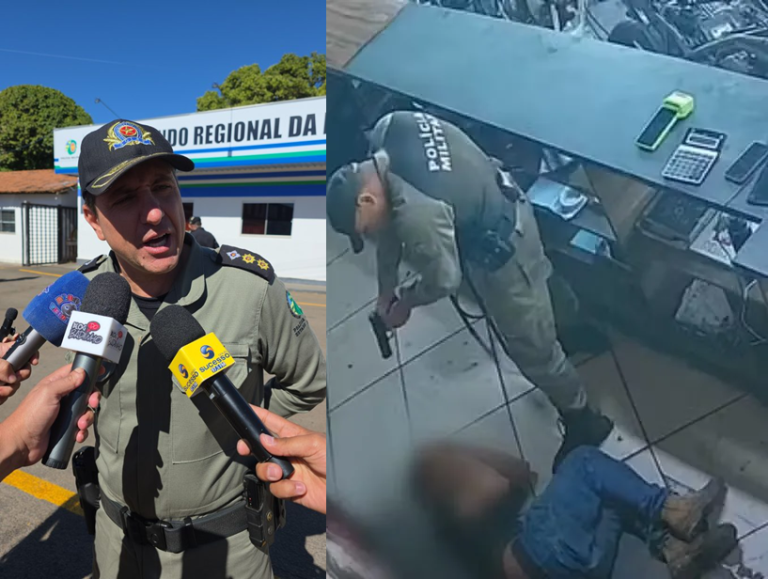 “Sempre vamos agir, doa a quem doer”, afirma tenente-coronel Henrique Stefli sobre policial preso em Catalão após agredir adolescente