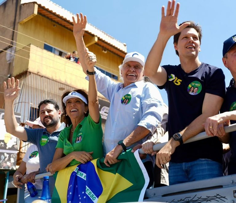 Daniel Vilela e Caiado abrem campanha no Entorno do DF com ato em Águas Lindas