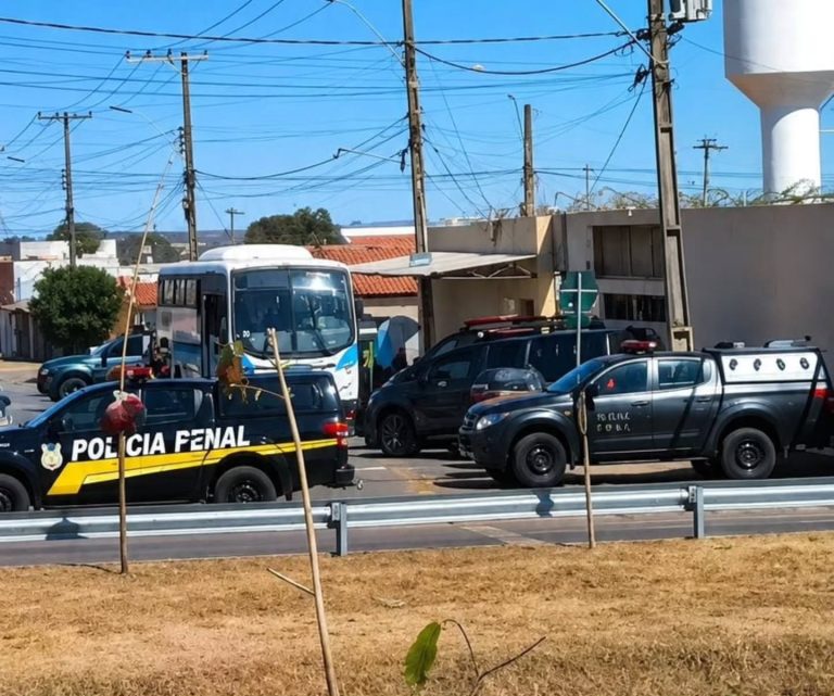 Polícia Penal transfere 60 presos após ameaças entre facções em Catalão