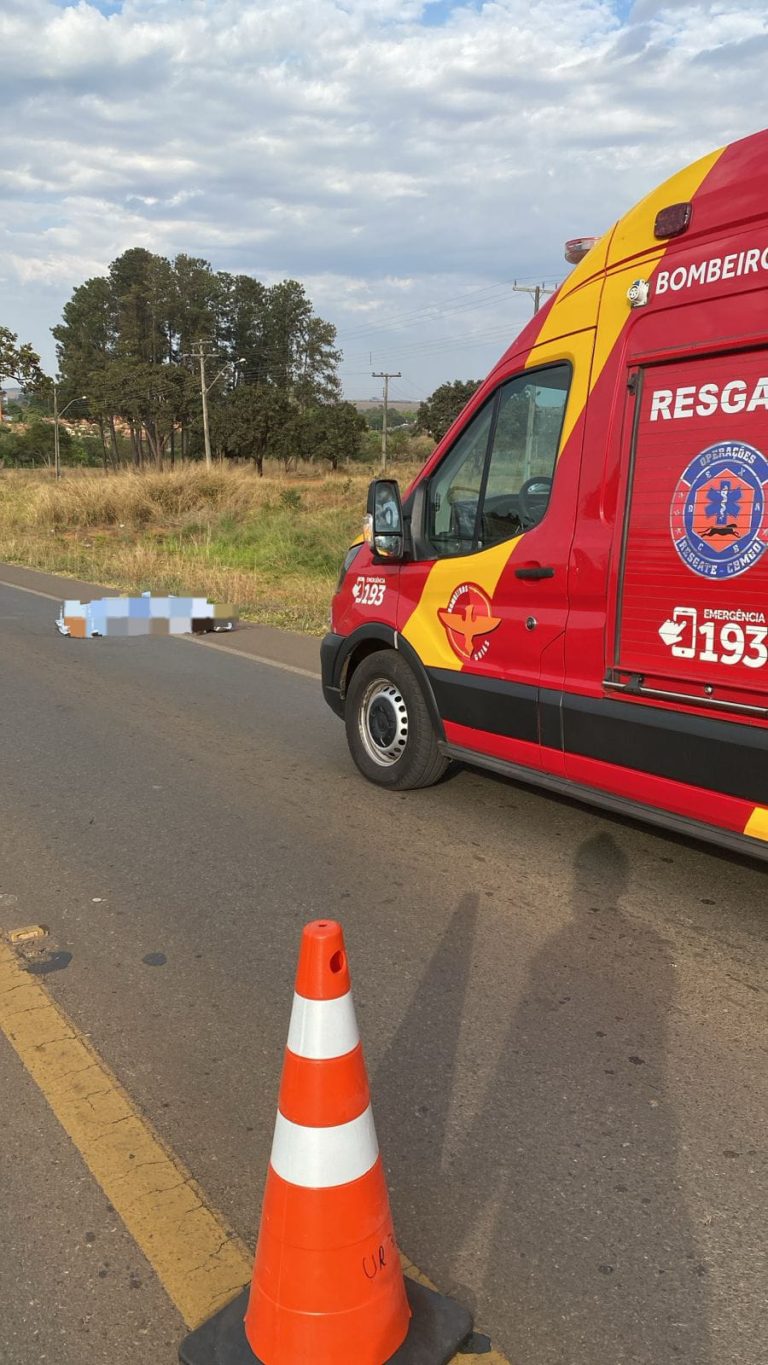 Homem morre após ser atropelado na GO-330, em Ipameri